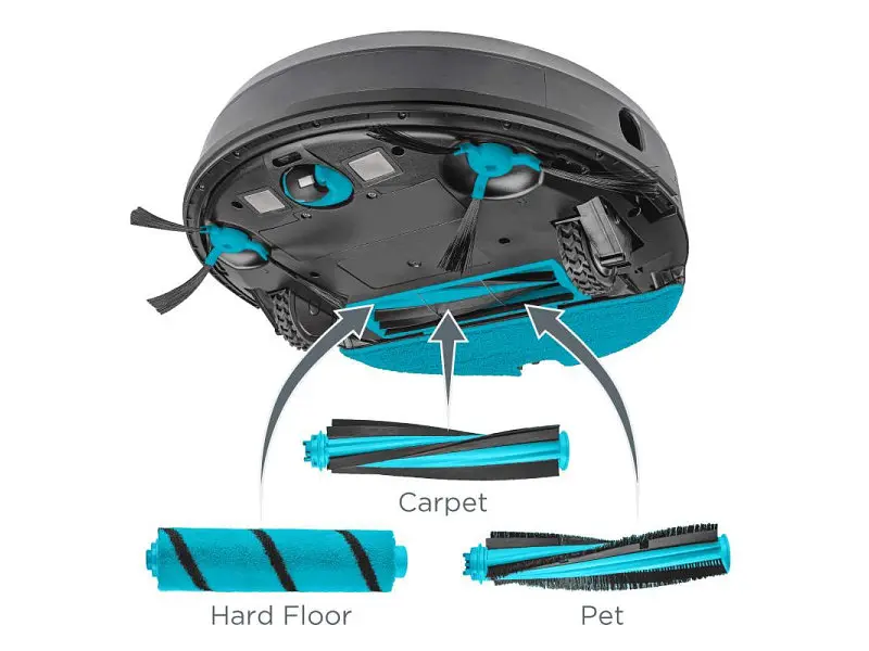Робот-пилосос з вологим прибиранням Concept Perfect Clean Laser (VR3125) - фото 5