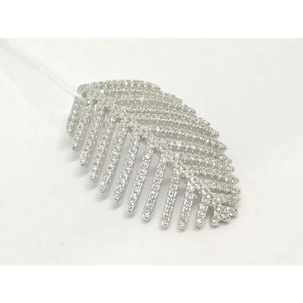 Срібна підвіска Silvex 925 з фіанітами. ПК2Ф/1066 - фото 2