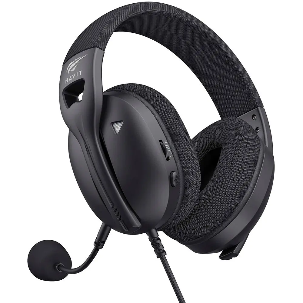 Навушники ігрові з мікрофоном Havit Fuxi-H5d black (HV-Fuxi-H5d) - фото 4