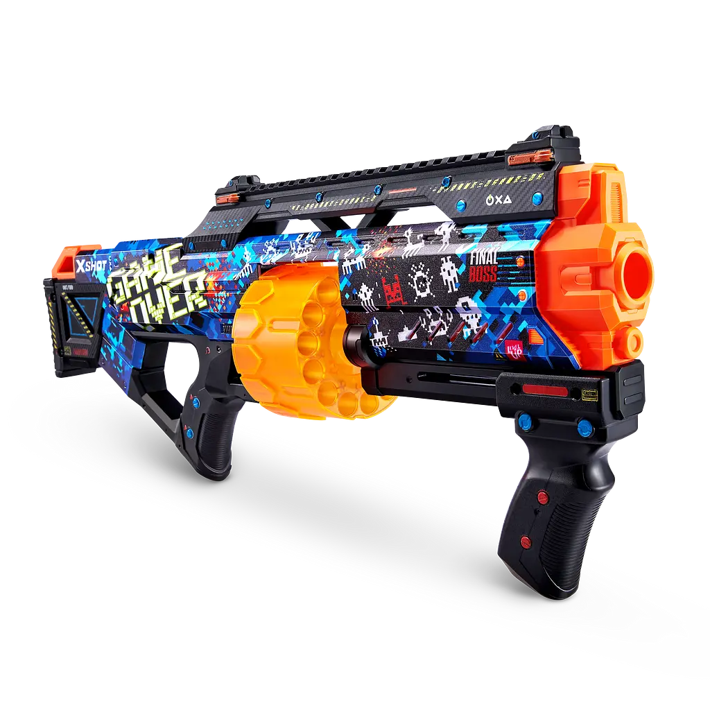 Швидкострільний бластер Zuru X-Shot Skins Last Stand Game Over, 16 патронів (36518A) - фото 4
