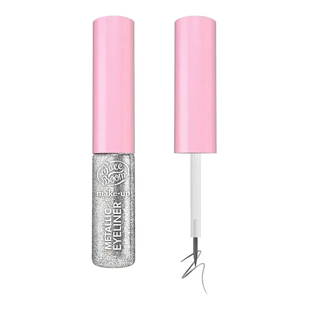 Подводка для глаз Faceboom Make-Up металлик 02 Хром 1.3 мл - фото 2