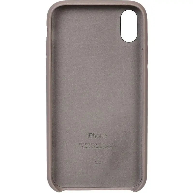 Чохол-накладка Toto Leather Case Apple iPhone XR Light Brown - фото 2