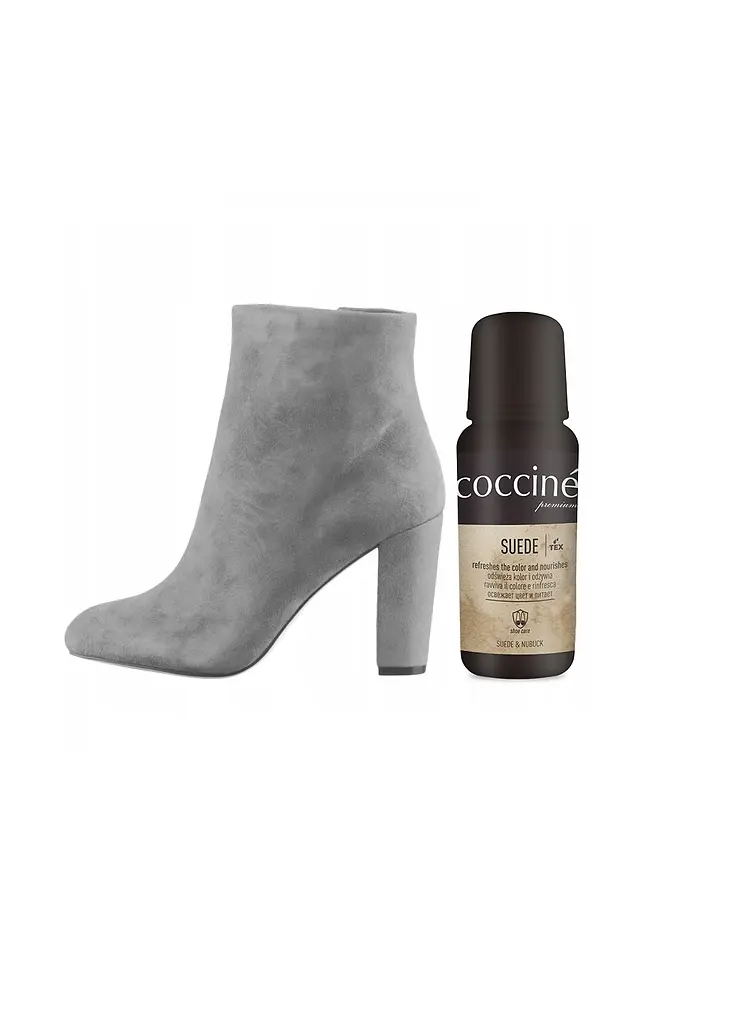 Крем-фарба Coccine Suede для замші та нубуку, світло-сіра, 75 мл - фото 2