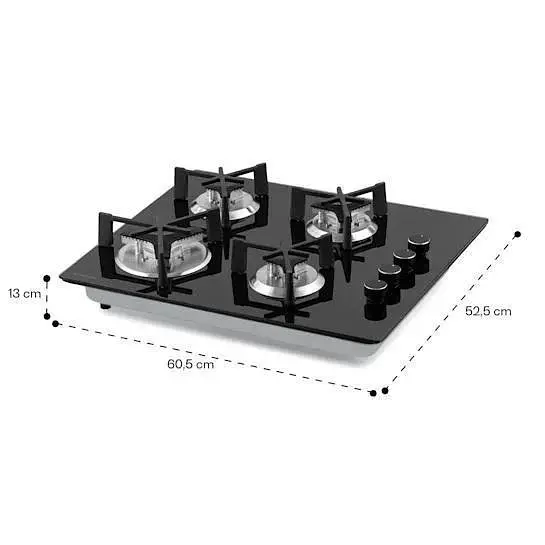 Варочная поверхность газовая Klarstein Trifecta 4 (10035469) - фото 4