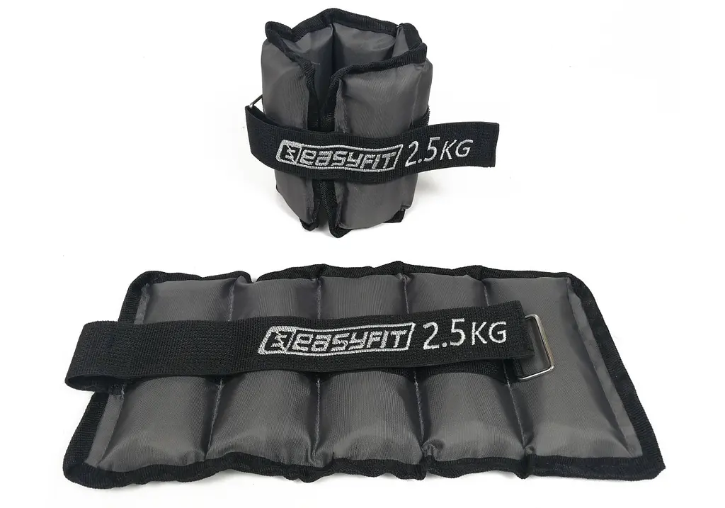 Обтяжувачі EasyFit 2 х 2,5 кг для ніг та рук з металом (EF-AWTМ-250) - фото 3