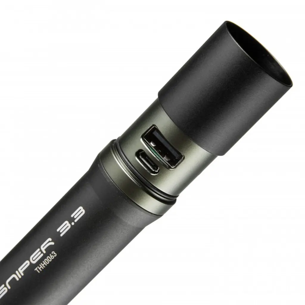 Ліхтар тактичний Mactronic Sniper 3.3 (1000 Lm) Focus Powerbank USB Rechargeable (THH0063) - фото 5