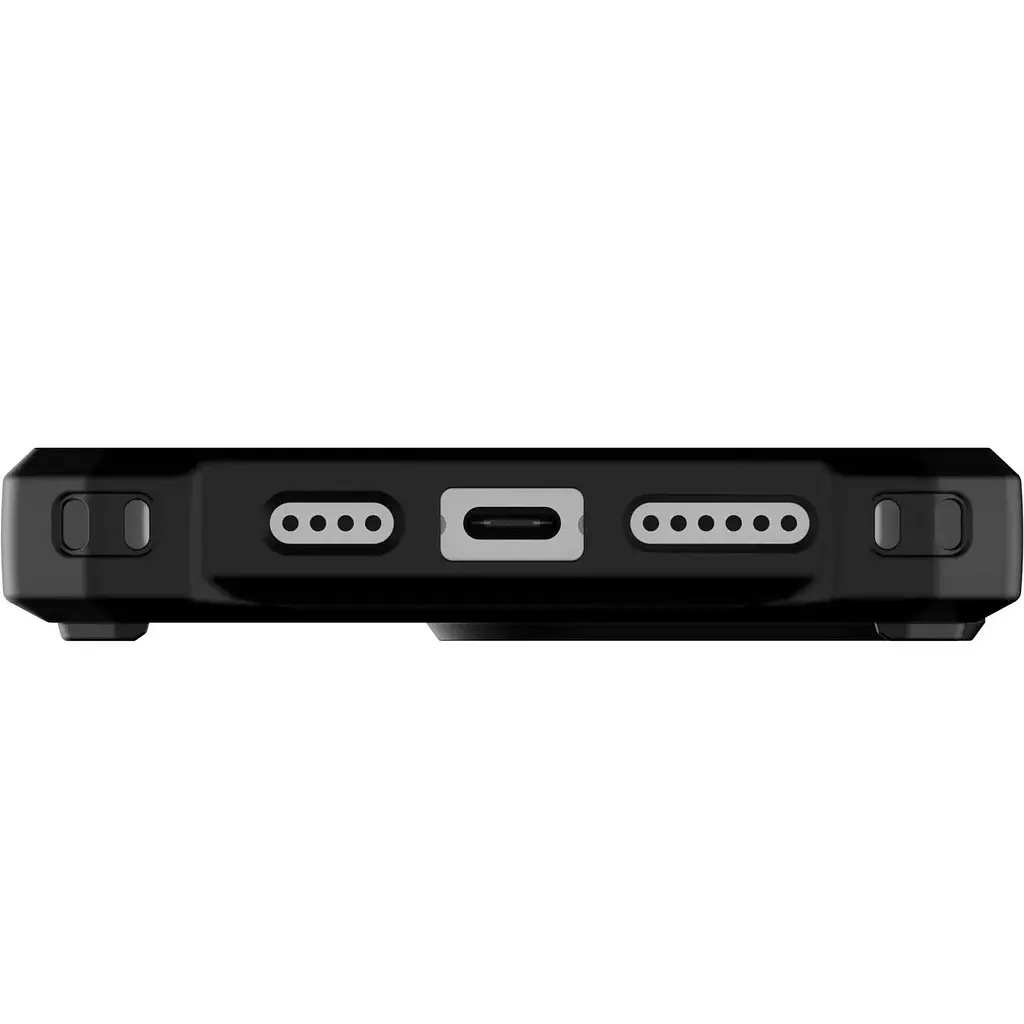 Оригинальный противоударный чехол UAG Monarch Pro MagSafe для iPhone 14 Pro Max (6.7") Silver (114031113333) - фото 11