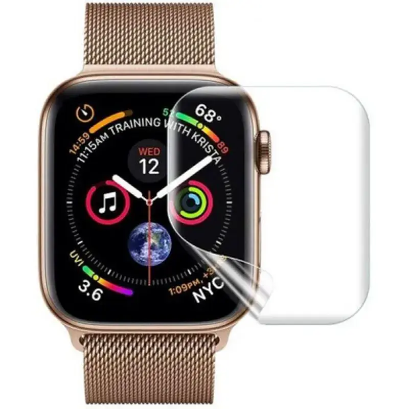 Плівка захисна Devia Premium Apple Watch Series 1,2,3 - 38mm 2 pcs. 3D Full (DV-GDR-APL-WS1-38MX2) - фото 2