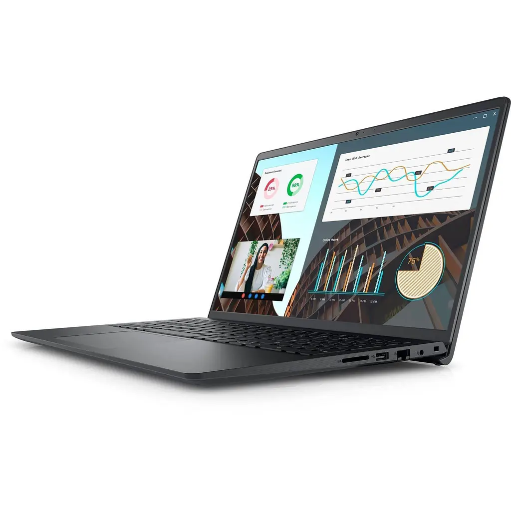 Ноутбук Dell 15.6 Vostro 3530 1920x1080 VA/Intel Core i3-1305U/8GB/512SSD/Intel UHD Graphics/DOS/Black (N1612PVNB3530EMEA02_UBU) - фото 2