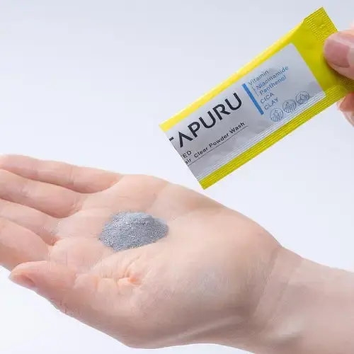 Японська очищуюча пудра для вмивання KOSE Vitapuru Deep Repair Clear 0,4 г (1 пакетик) - фото 4