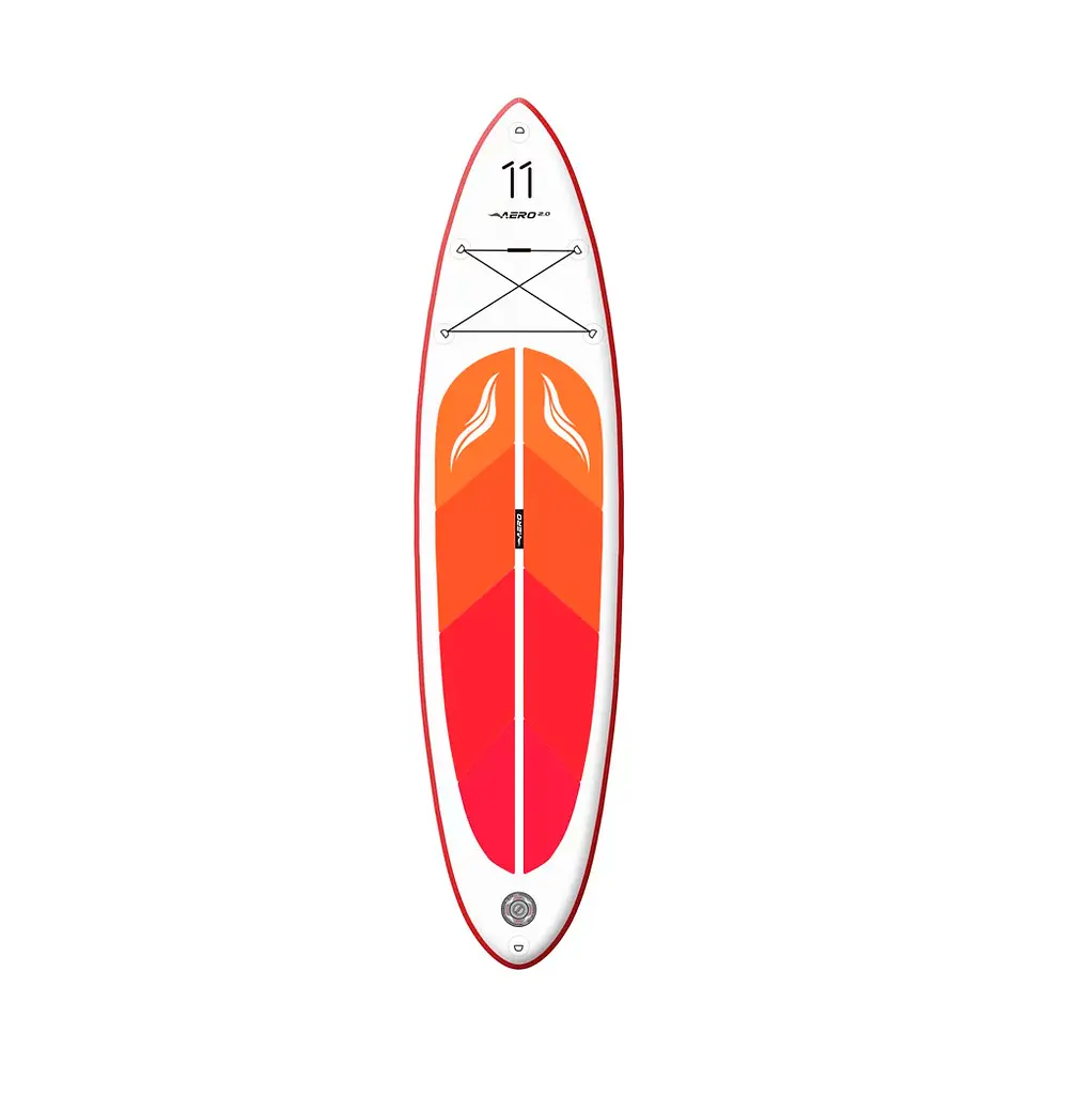 Надувна SUP дошка AERO Board 2.0 (335х15х80см) 11' Red Orange