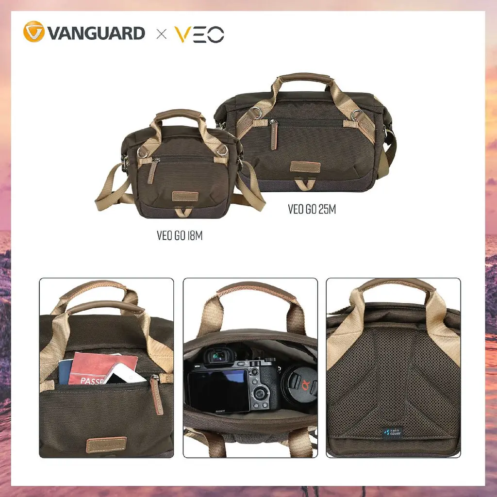 Сумка Vanguard VEO GO 25M Khaki-Green - фото 7