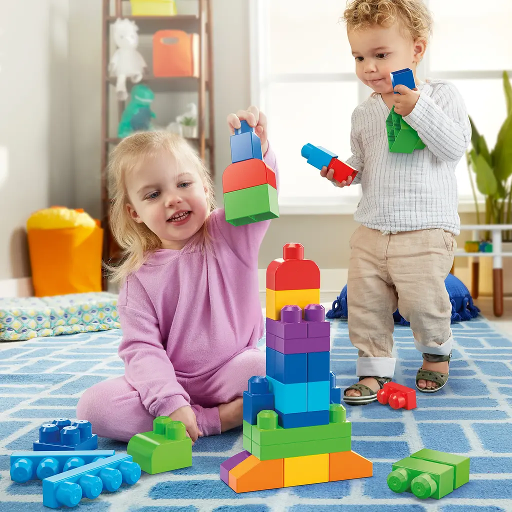 Конструктор Mega Bloks класичний в сумці, 60 деталей (DCH55) - фото 6