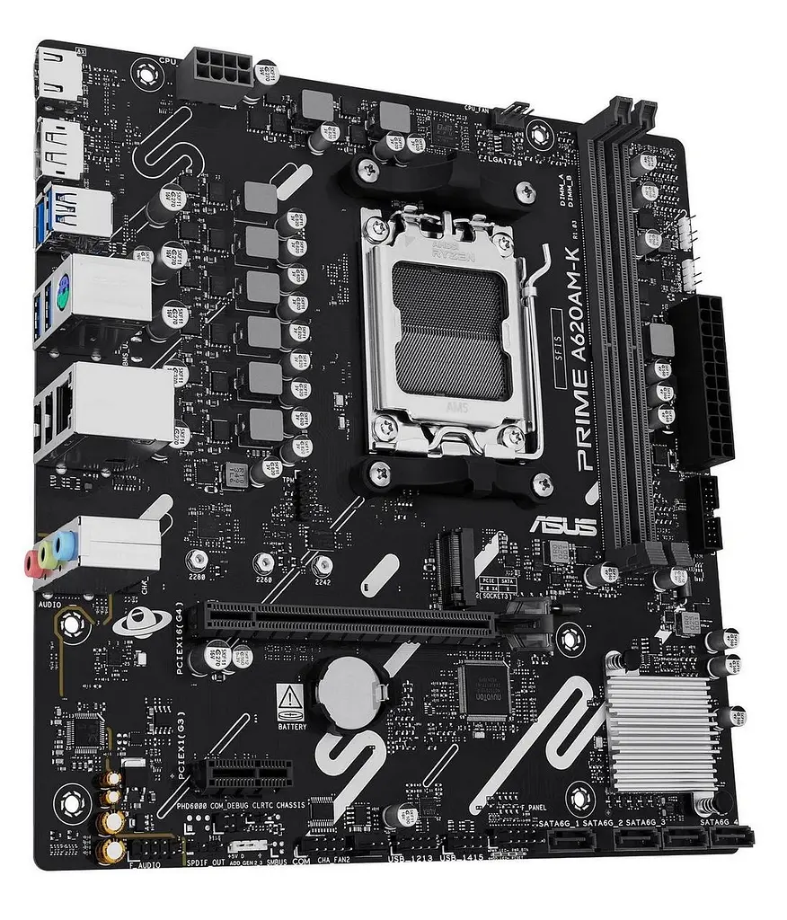 Материнська плата Asus Prime A620AM-K Socket AM5 - фото 4