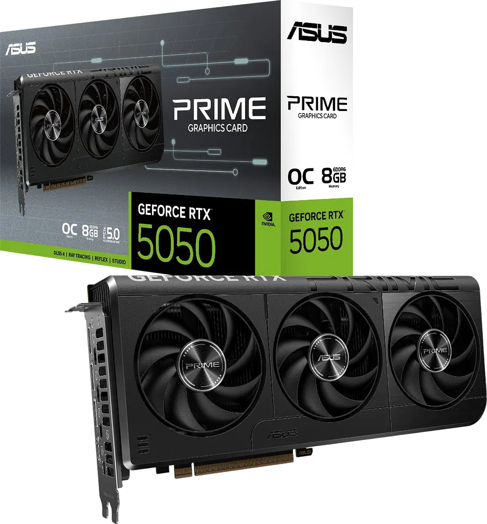 Відеокарта GeForce RTX 5050 8GB Asus Prime OC (PRIME-RTX5050-O8G) - фото 4