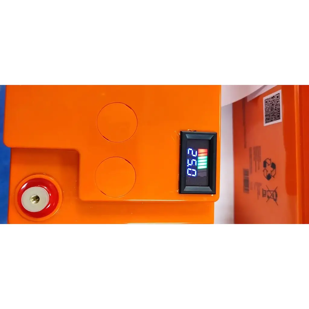 Акумуляторна батарея Li-ion 25.9V 60Ah, 1.6 kWh w/Smart BMS, LCD, пластик 65Ah корпус (струм заряду: 30А, максимальний 50) - фото 4