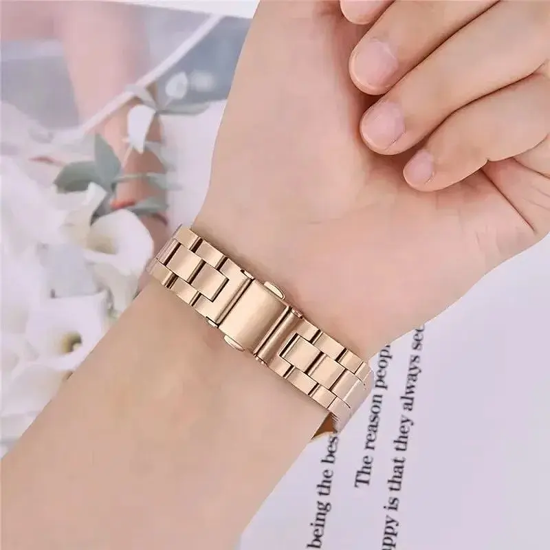 Фитнес-браслет Xiaomi Smart Band 9 Titan Gray + металлический ремешок Type C Rose gold - фото 10