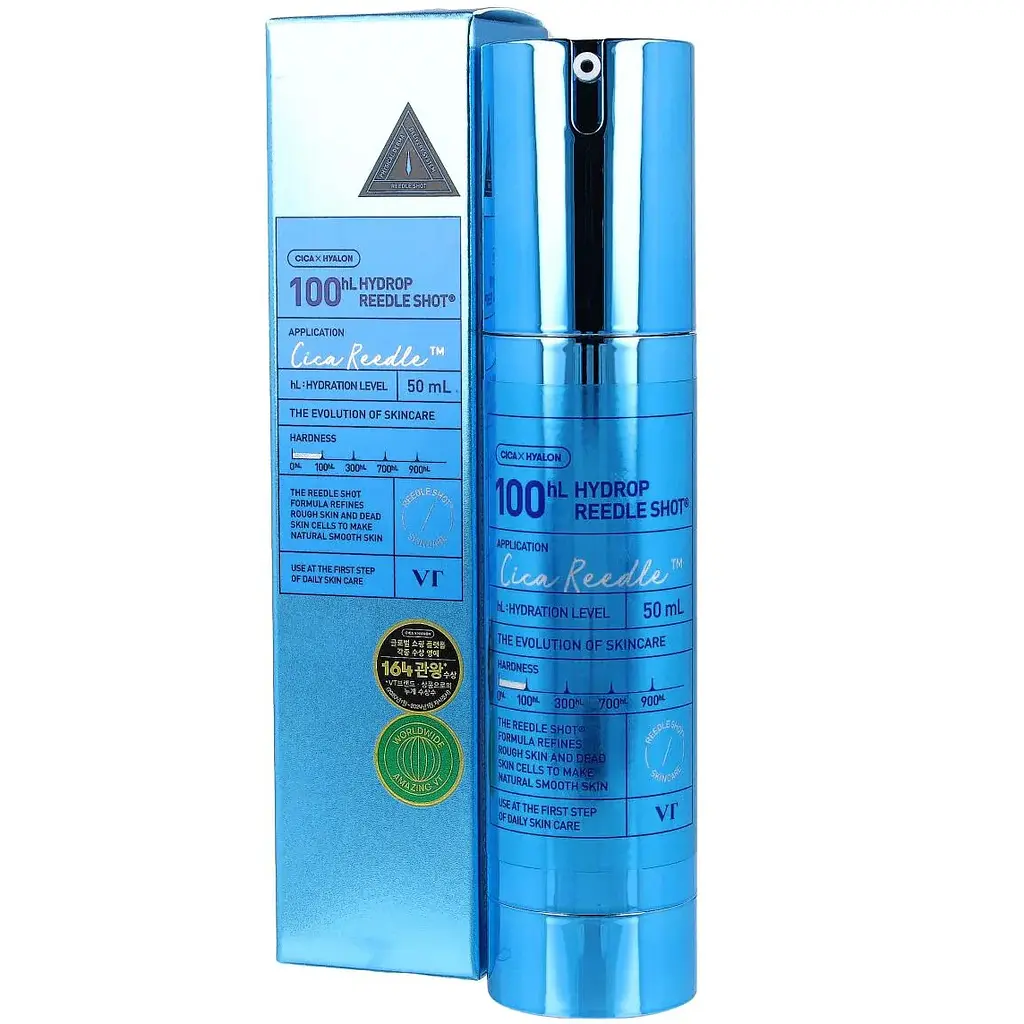 Сироватка-бустер зі спікулами VT Cosmetics Hydrop Reedle Shot 700HL 30 мл (VTC021) - фото 5
