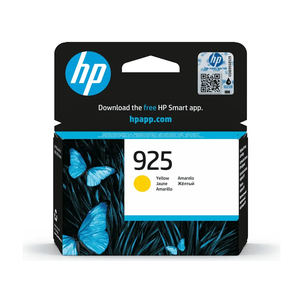 Картридж HP 925 Yellow 400ст (4K0V8PE)