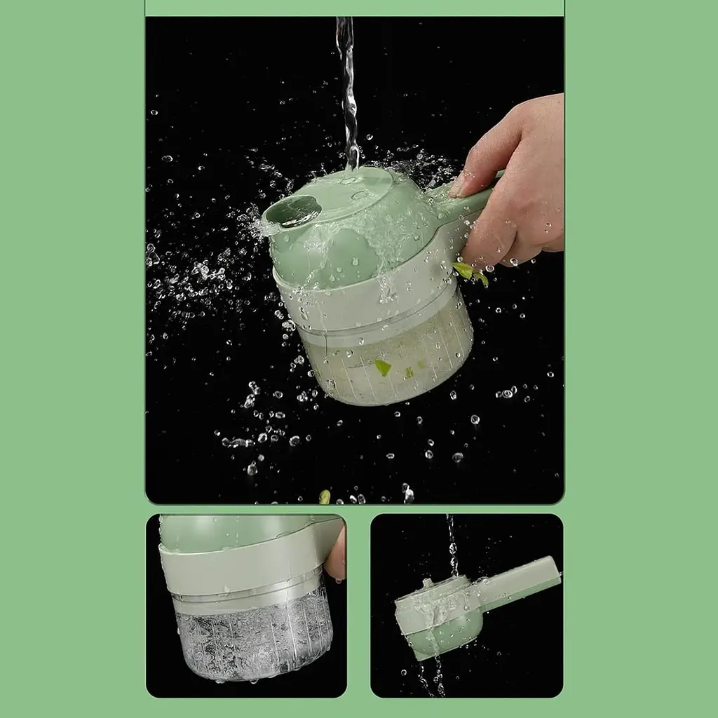 Ручний електричний різак для овочів 4 в 1 ∙ Електричний подрібнювач Food Chopper Catling - фото 2