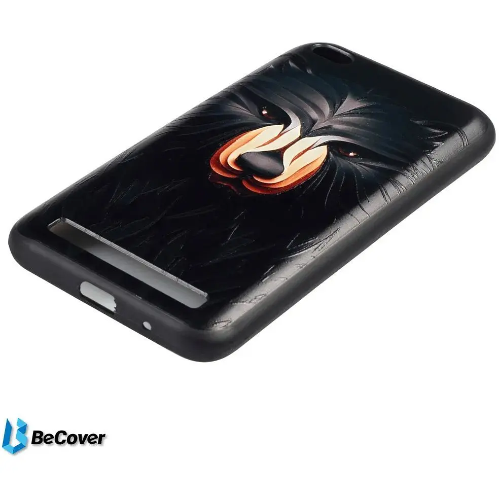 Панель BeCover 3D Print для Xiaomi Redmi 5a Black bear (702061) - фото 3