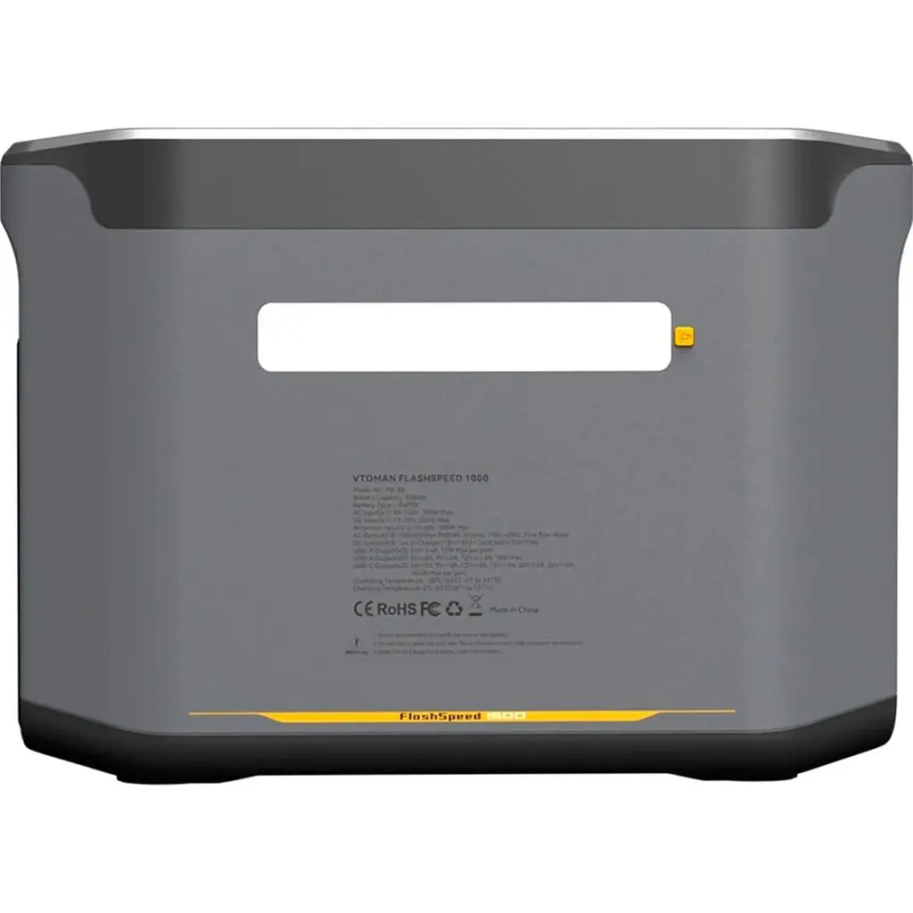 Зарядна станція Vtoman FlashSpeed 1000 PB-85 / 1000 Вт / 828 Вт/ч / LiFePO4 (FlashSpeed 1000) - фото 6