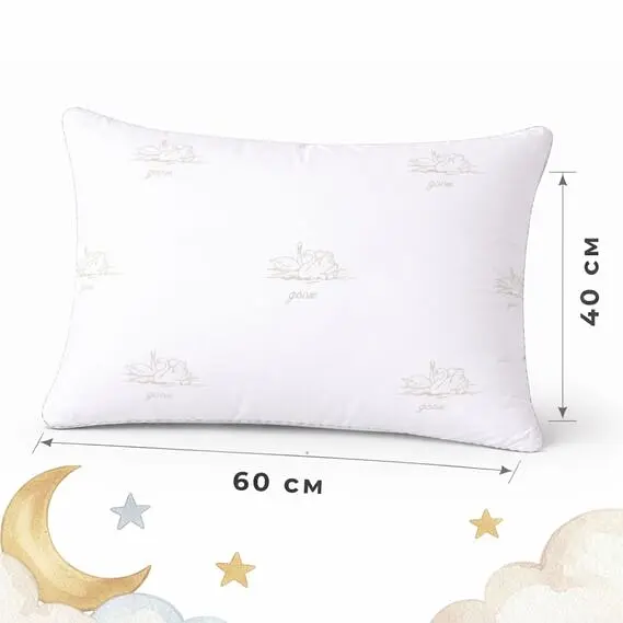 Подушка дитяча Soft Papaella гіпоалергенна, штучний пух 40х60 см (8-36365) - фото 2