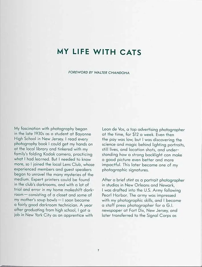 Walter Chandoha. Cats. Photographs 1942-2018 - фото 3