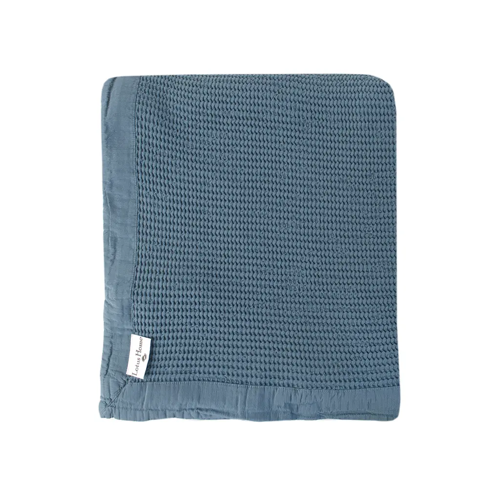 Покрывало Lotus Home - Rius petrol петроль 240x260 - фото 3