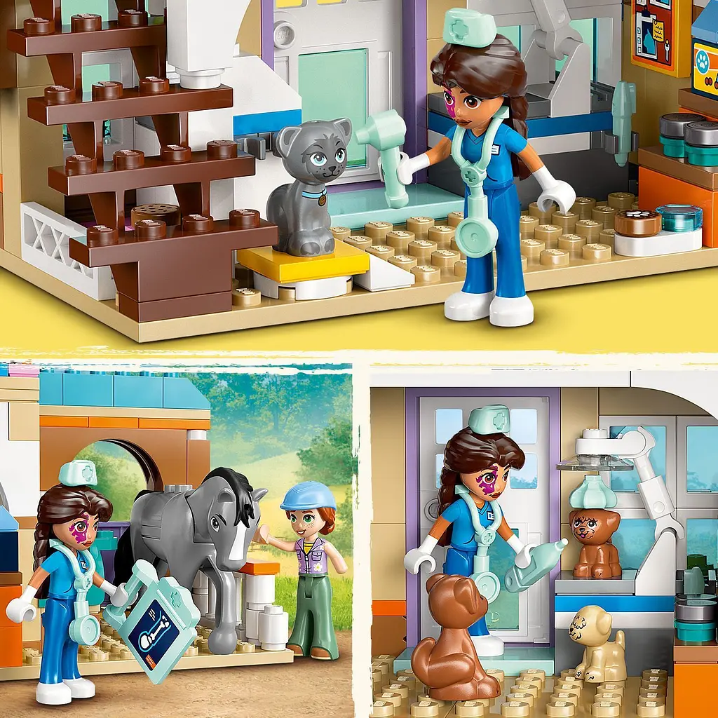 Конструктор LEGO Friends Ветеринарная клиника для лошадей и домашних питомцев 428 деталей (42651) - фото 8