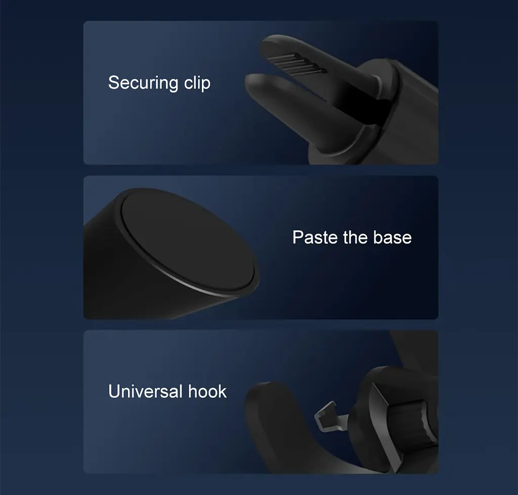 Автотримач із бездротовою зарядкою Xiaomi Wireless Car Charger Pro 50W Max (WCJ05ZM) [77612] - фото 8