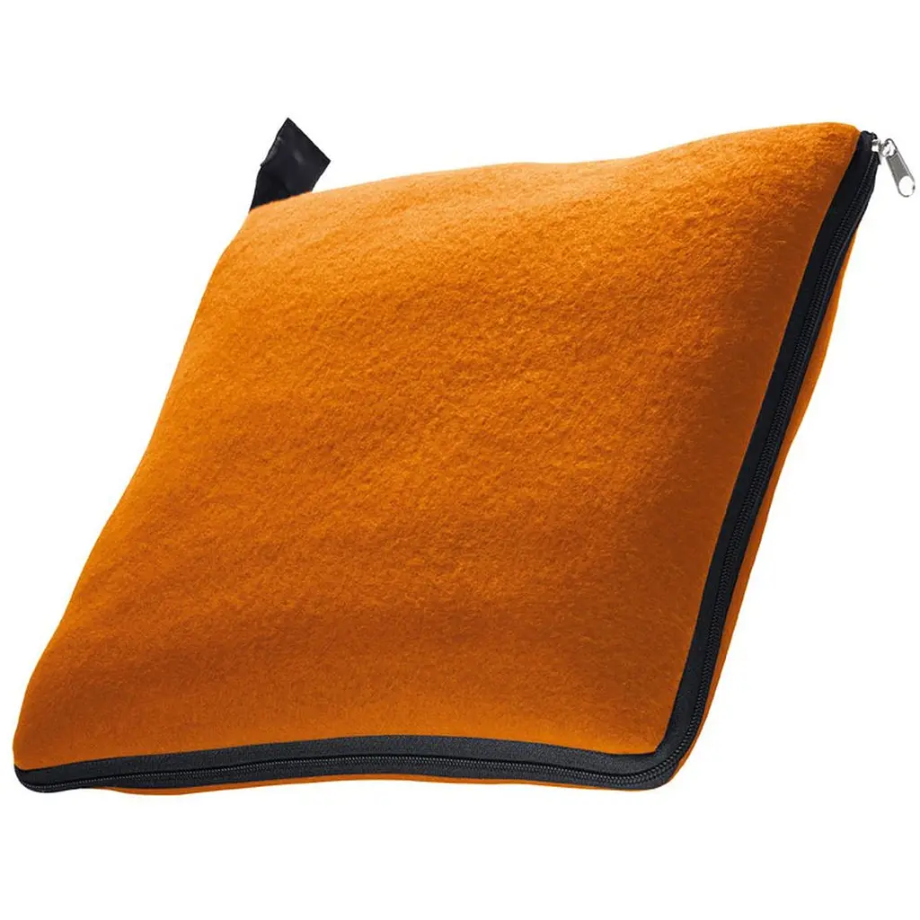 Плед-подушка Easy Gifts Radcliff 2 в 1 флісовий 180х120 см помаранчевий (277510) - фото 2