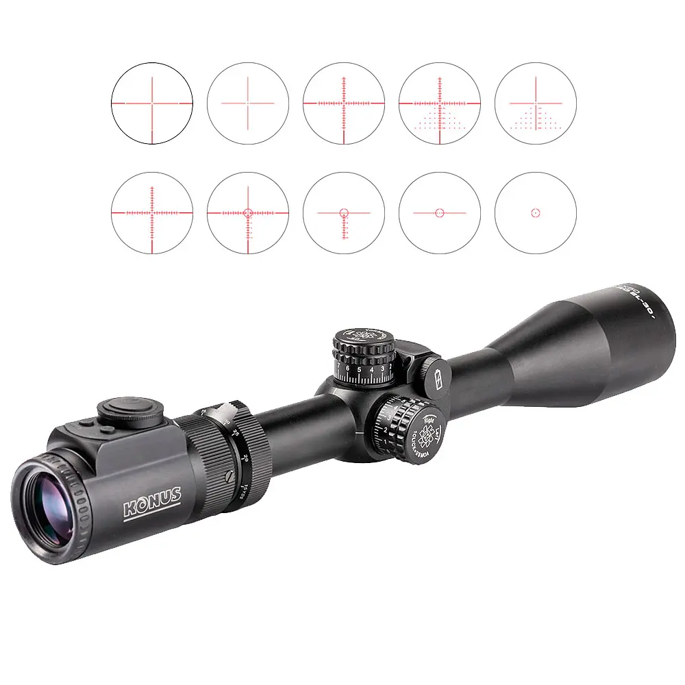 Оптичний приціл KONUS KONUSPRO EL-30 6-24x50 LCD - фото 2