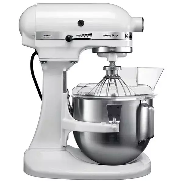 Кухонна машина KitchenAid Heavy Duty 4,8 л 5KPM5EWH з відкидним блоком білий