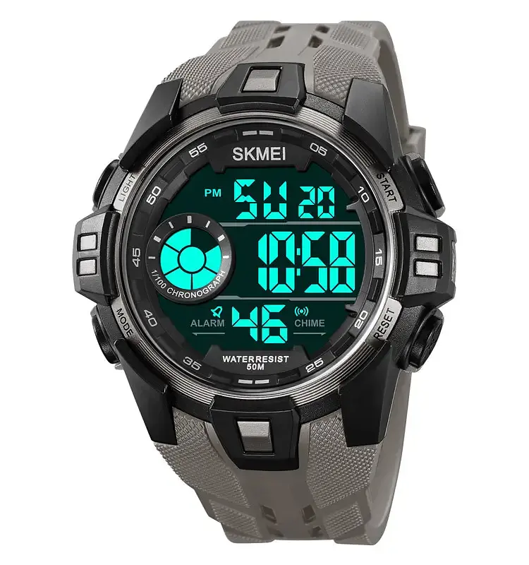 Спортивний годинник чоловічий Skmei 2123 Сірий (2634551901) - фото 3