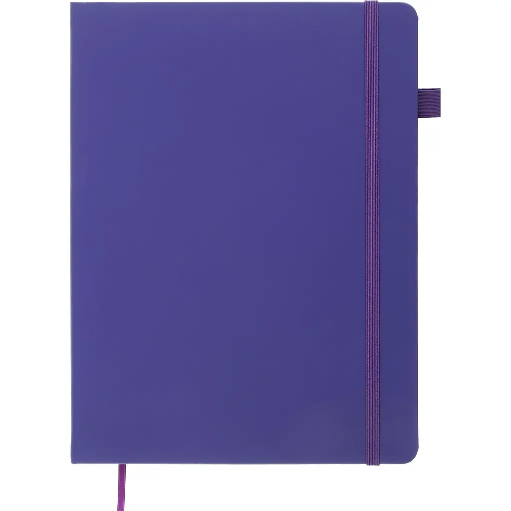 Книга записная Buromax Etalon в клеточку 250х190 мм фиолетовая 96 листов (BM.292160-07) - фото 2