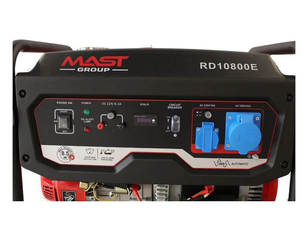 Бензиновий генератор MAST GROUP + газова плитка Orcamp CK-505 + електричний обігрівач Gardyer HE2000 та лійка (KRD10800E) - фото 4
