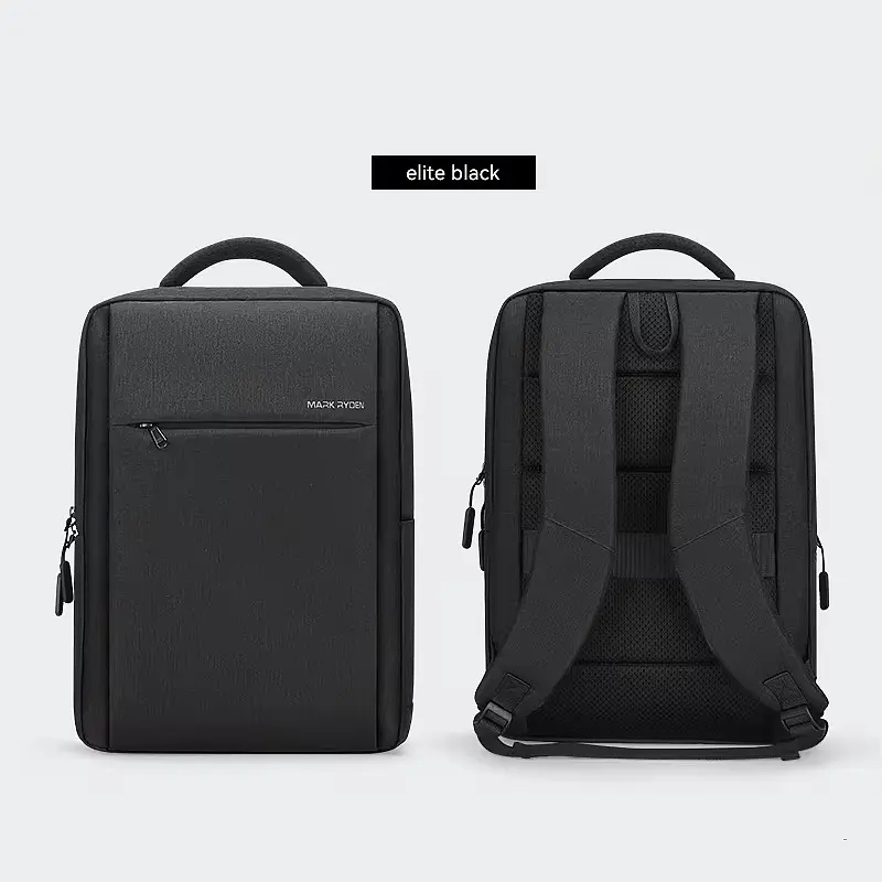 Дорожній рюкзак Mark Ryden MR2900JYKR для ноутбука 15.6 дюймів із ортопедичною спинкою (Чорний) - фото 2
