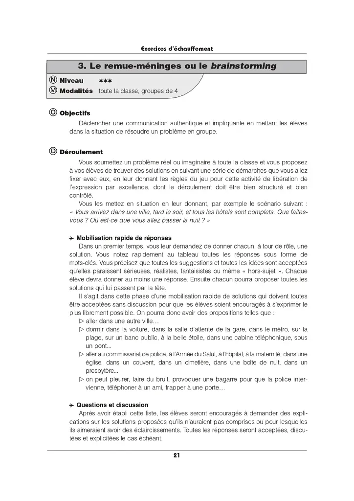 Pratiques de classe - Jouer, Communiquer, Apprendre - François Weiss - фото 10