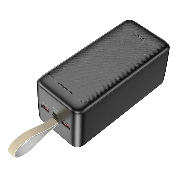 Аккумулятор портативный Hoco J111D Smart charge PD 30W (50000mAh) черный - фото 2