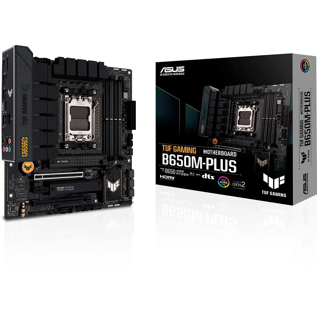 Материнская плата TUF GAMING B650M-PLUS sAM5 B650 4xDDR5 M.2 HDMI DP mATX Asus teh0018978 - фото 9
