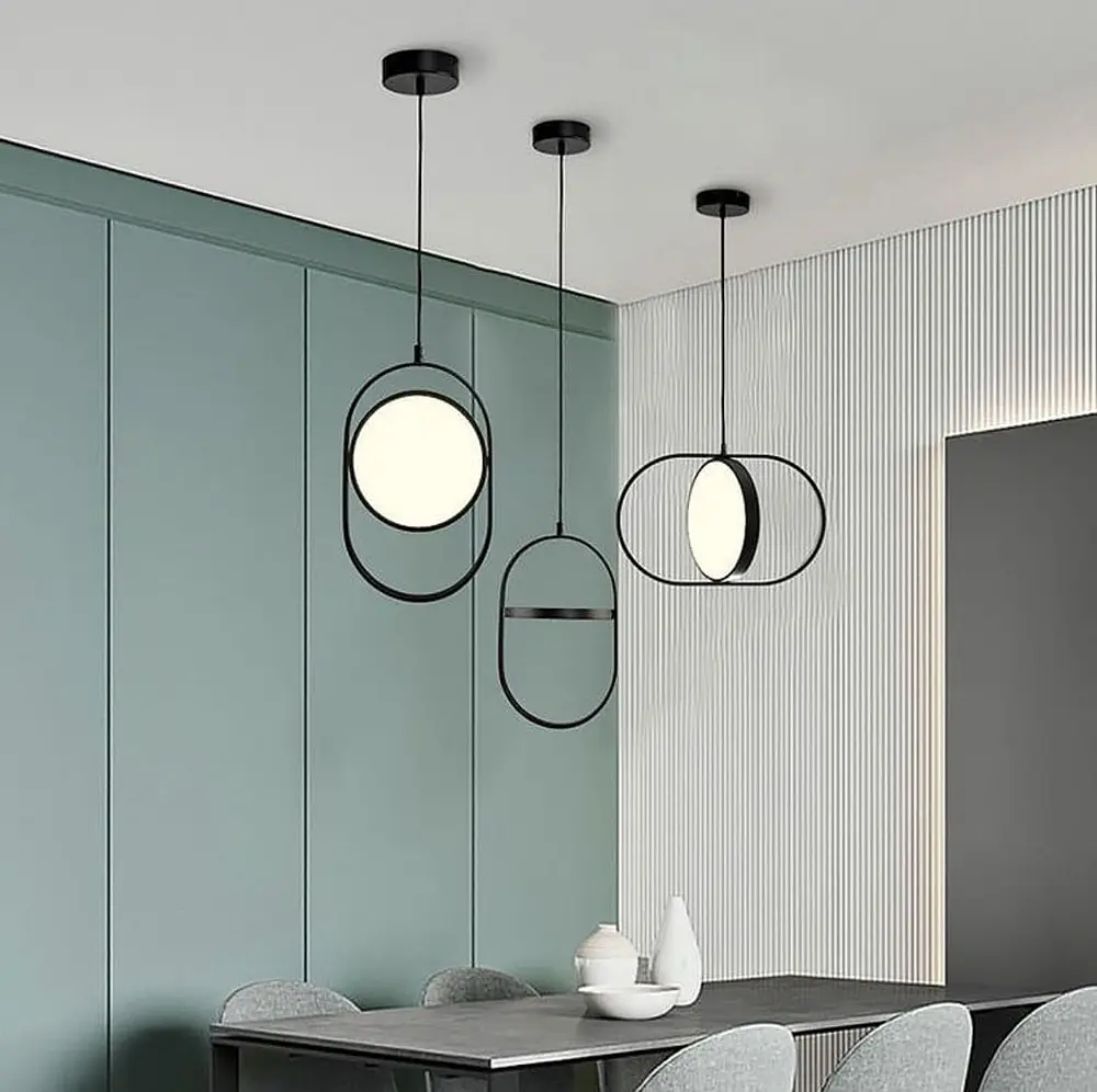 Підвісний світильник Moosee | Арт. DE 33-C BK Vertical | Line F - фото 5