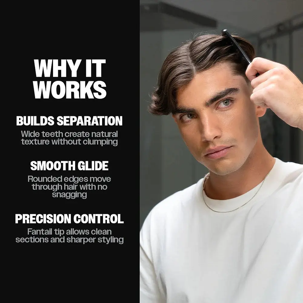 Текстуруючий гребінець Slick Gorilla Texture Comb - фото 4