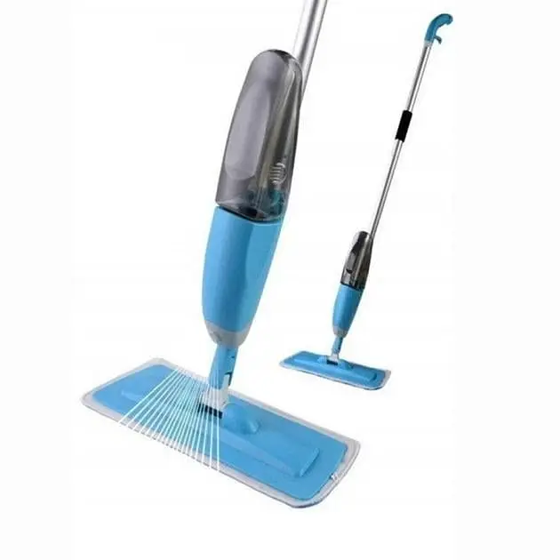 Універсальна швабра Healthy Spray Mop з розпилювачем води та мікрофіброю для миття підлоги - фото 3