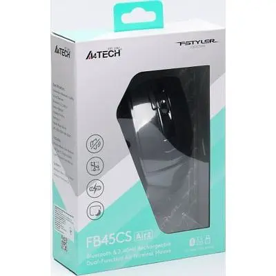 Комп'ютерна мишка A4Tech FB45CS Air2 Wireless/Bluetooth Stone Grey (4711421999304) - фото 9