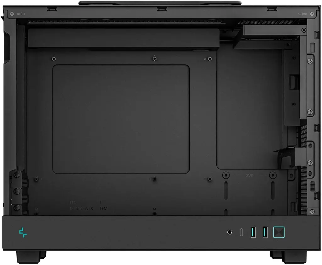 Корпус Deepcool CH160 PLUS Black (R-CH160-BKNGM0-G) - фото 9
