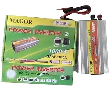 Автоінвертор 12 V-220 V 1000 W перетворювач напруги 12 V-220 V 1000 Вт Power Inverter Magor - фото 7