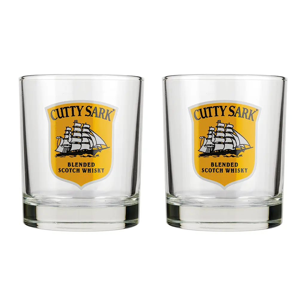 Набор: Виски Cutty Sark, 40%, 0,7 л + 2 стакана - фото 7