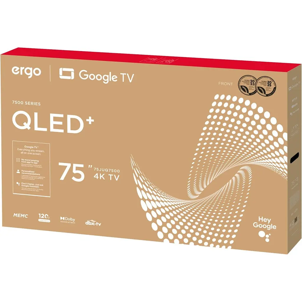 Телевізор Ergo JUQ7500 75` QLED 4K (75JUQ7500) [168162] - фото 10