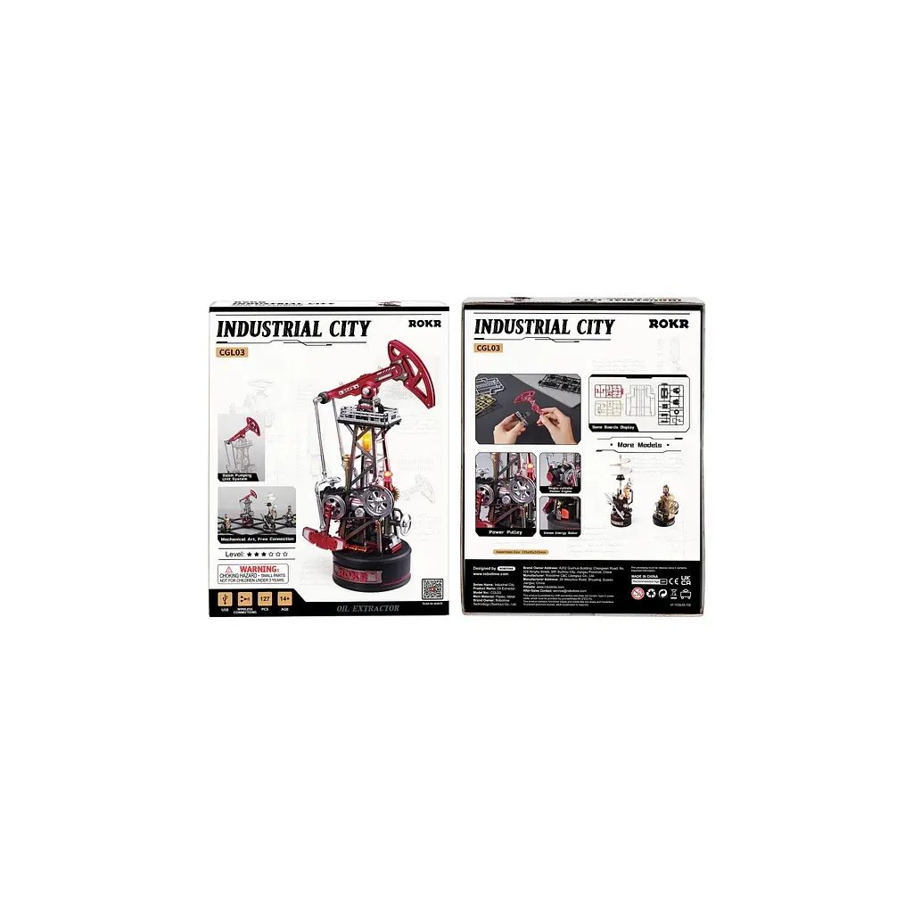 Конструктор Robotime Rokr 3D Екстрактор олії (CGL03) - фото 3